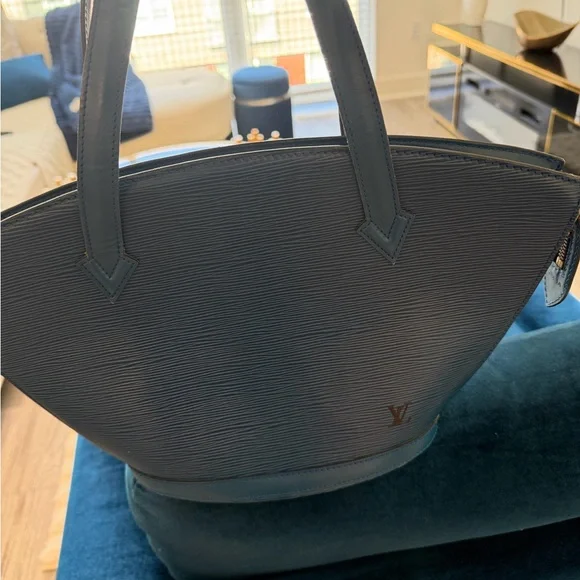 Louis Vuitton Teal Tote Bag - Picture 2 of 5